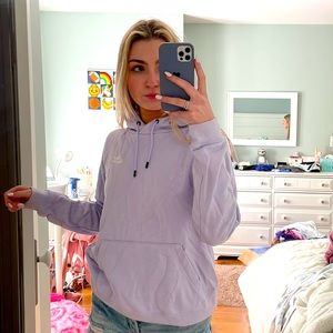 Cute light purple Nike hoodie